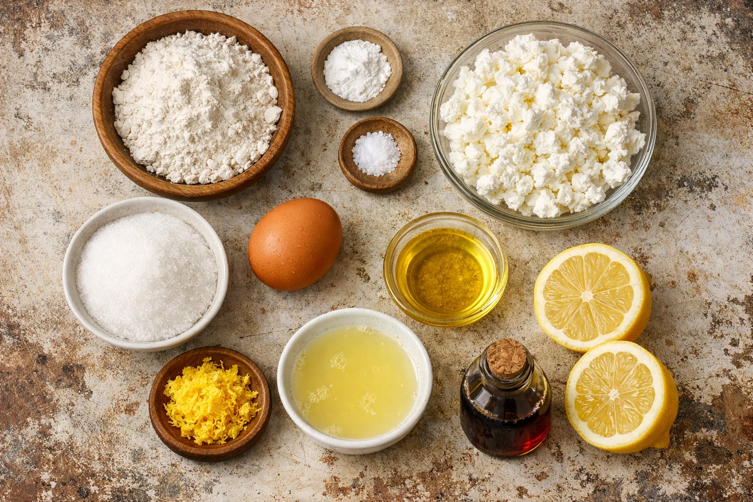 Small-Batch Cottage Cheese Lemon Cake