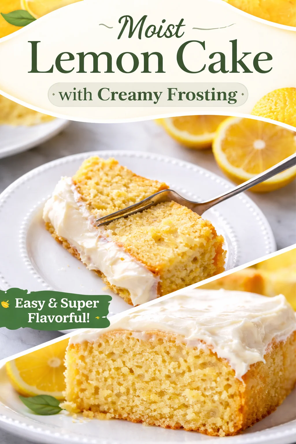 Delicious Small-Batch Cottage Cheese Lemon Cake Recipe