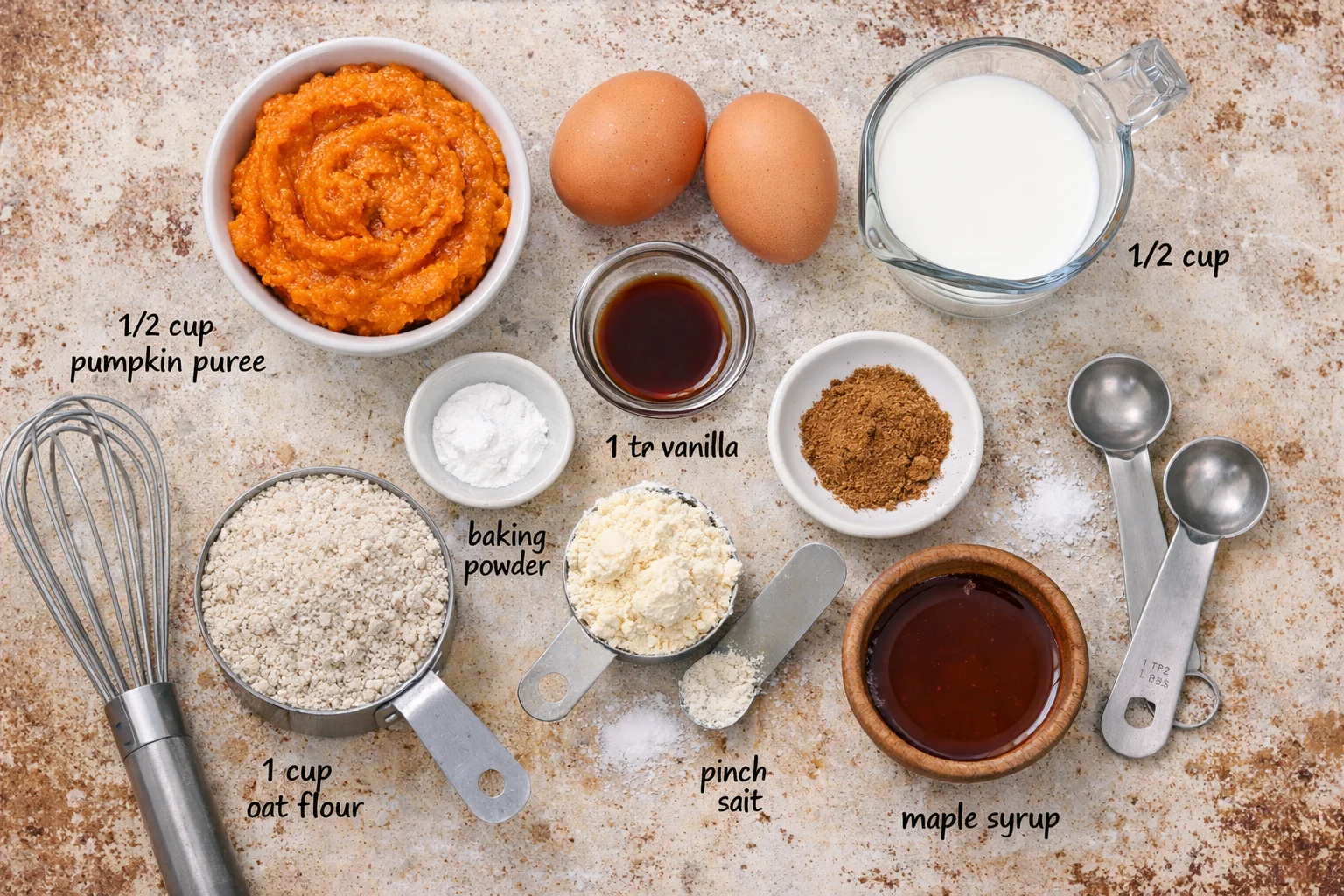 Small-Batch Pumpkin Protein Pancake Bites