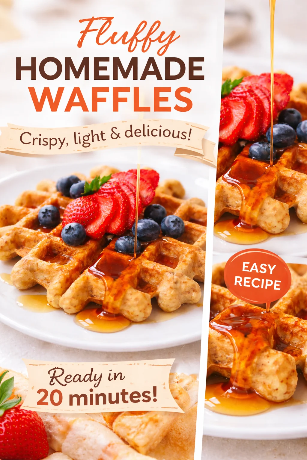 Flourless Protein Waffles (Almond-Free Option)