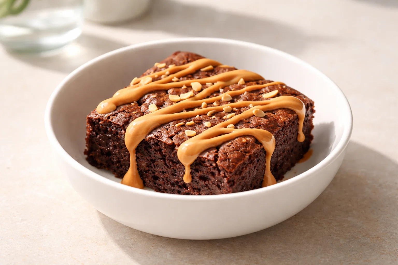 Healthy Chocolate Protein Mug Cake (No Flour)