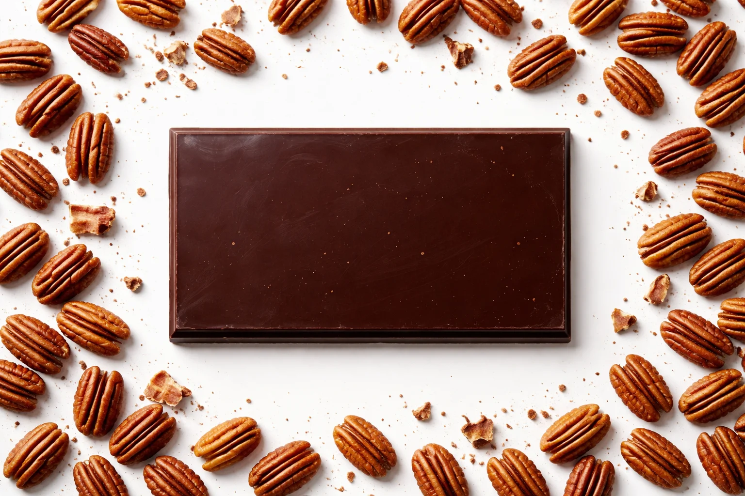 Small-Batch Dark Chocolate Pecan Bark