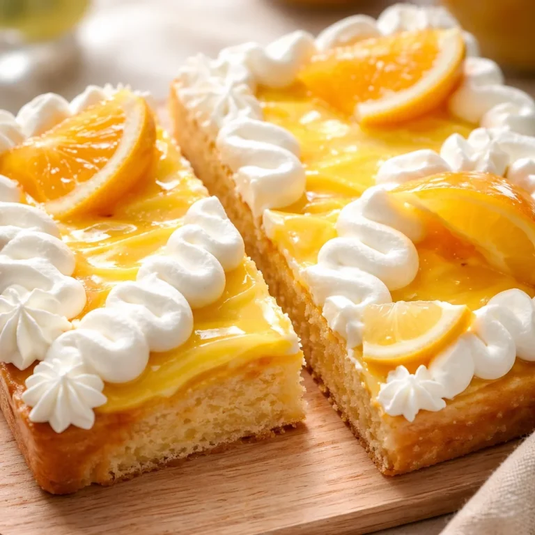 Small-Batch Peach Yogurt Cake topped with fresh peaches and yogurt