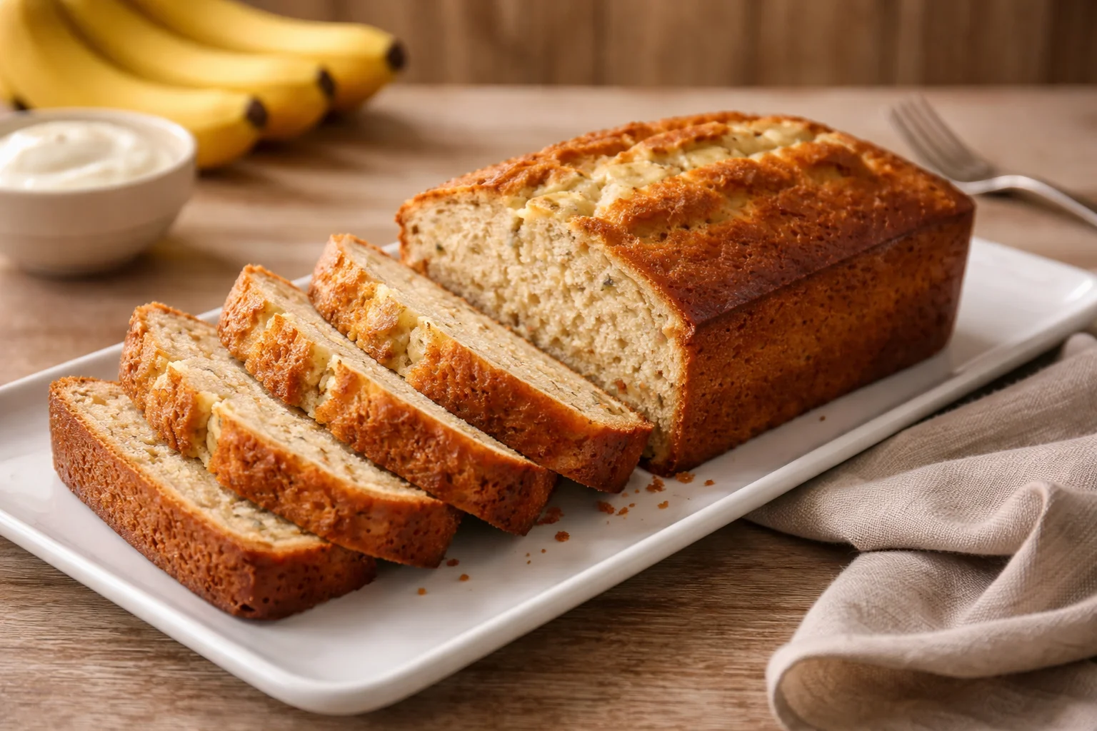 Flourless Banana Yogurt Cake