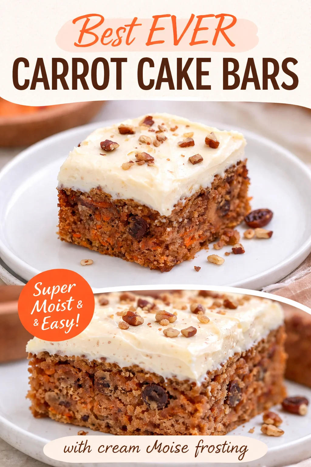 Scrumptious Healthy Carrot Oat Snack Cake (No Refined Sugar)