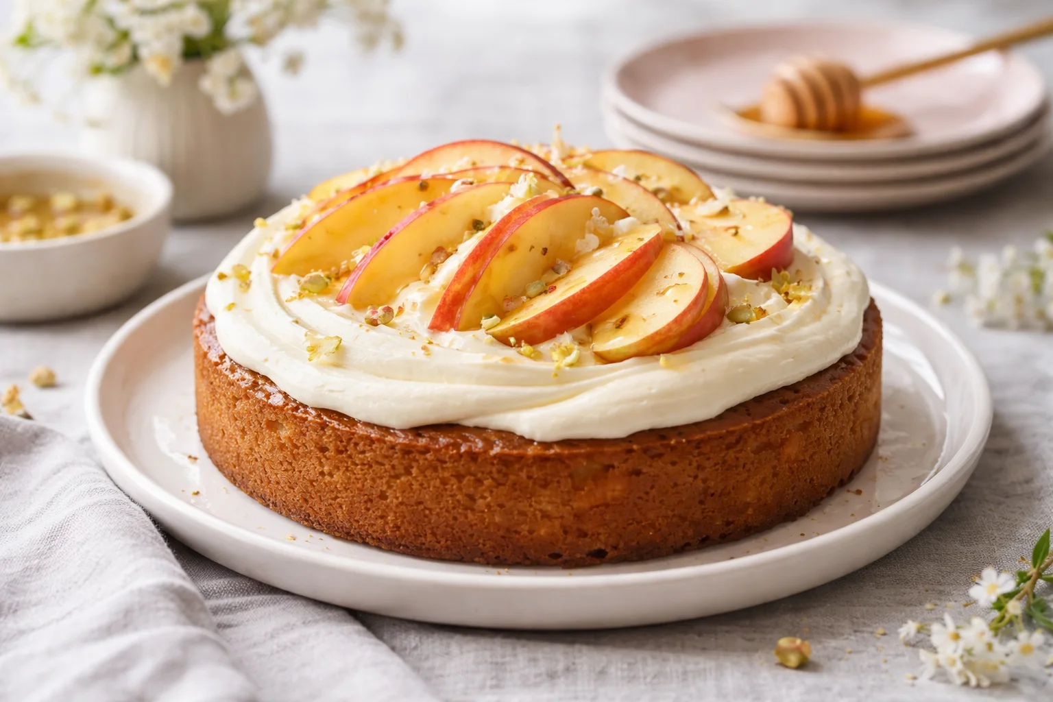 Sweet and Simple Small-Batch Honey Vanilla Olive Oil Cake