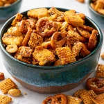 Small-Batch Honey Roasted Nut Snack Mix with fresh, wholesome ingredients.