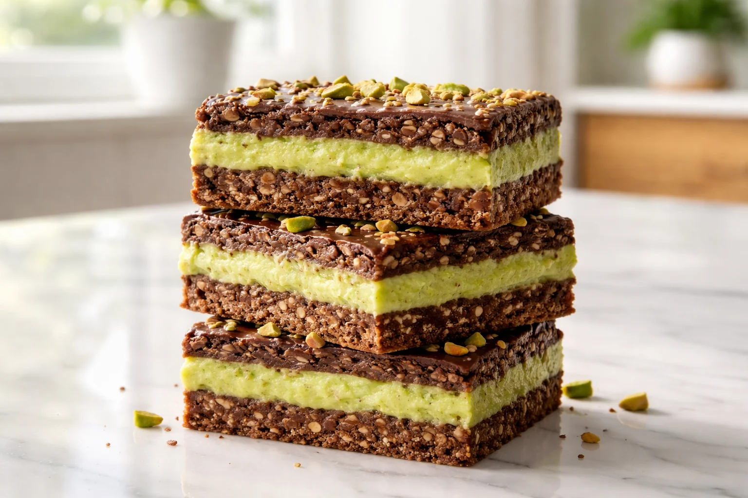 Delectable Mini Dubai Chocolate Oat Bars You&rsquo;ll Love