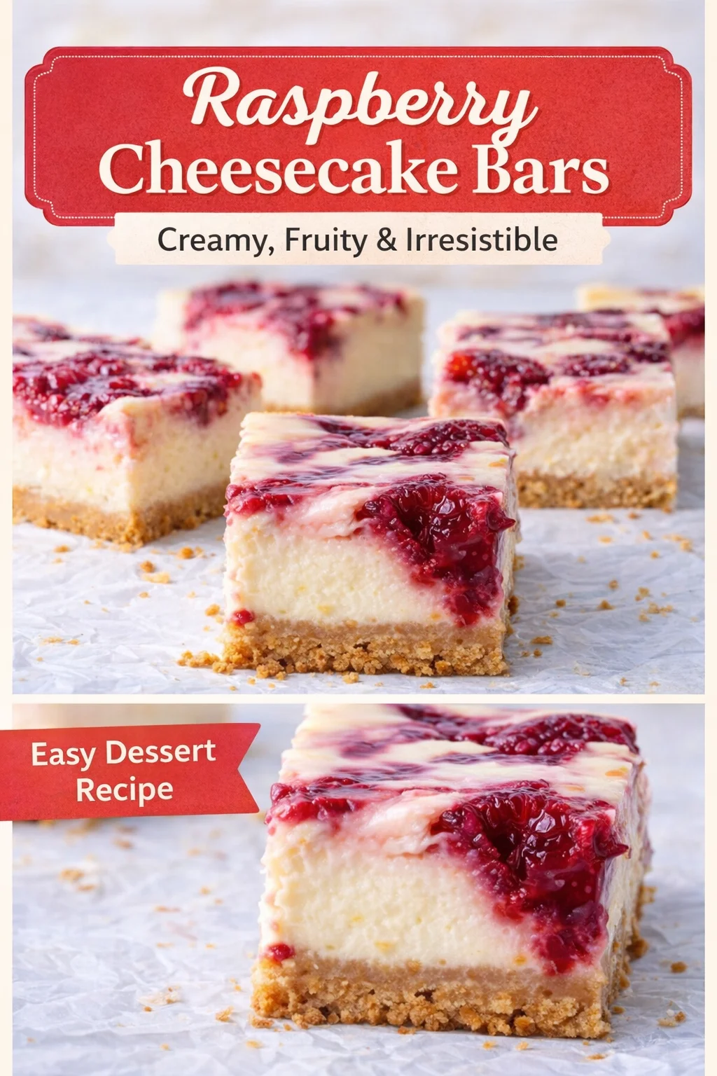 Small-Batch Raspberry Cottage Cheese Cake