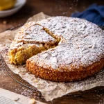 Delicious Flourless Lemon Almond Blender Cake - gluten-free, vegan treat