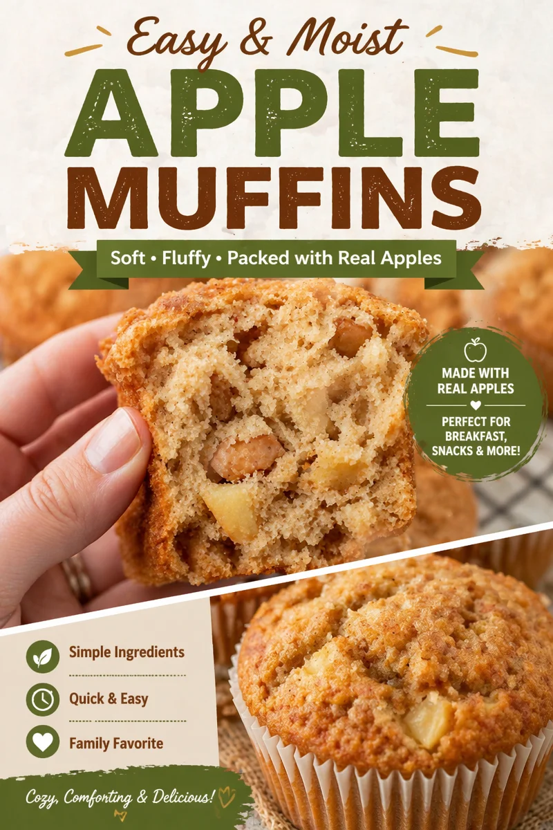 Delicious Gluten-Free Flourless Apple Walnut Muffins You&rsquo;ll Love!