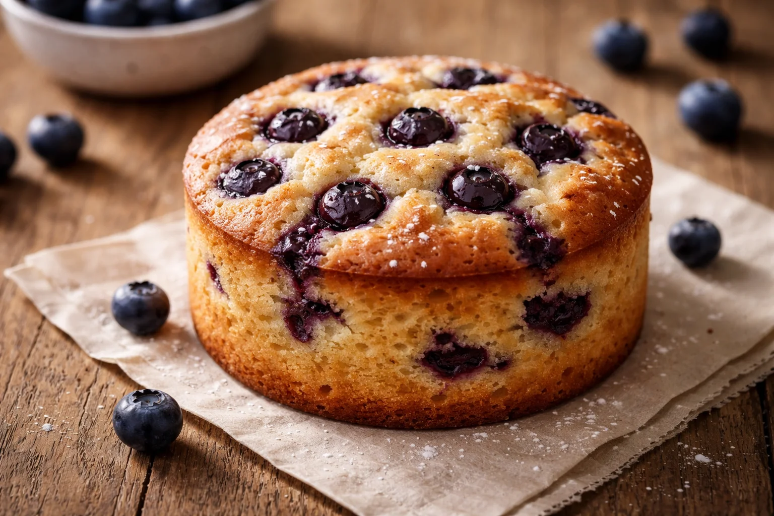 Delicious Mini Blueberry Ricotta Breakfast Cake You&rsquo;ll Love