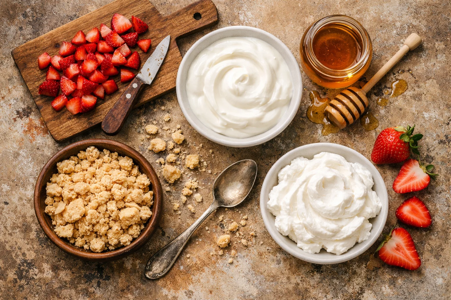 Delicious Mini Strawberry Shortcake Yogurt Cups Recipe to Try!