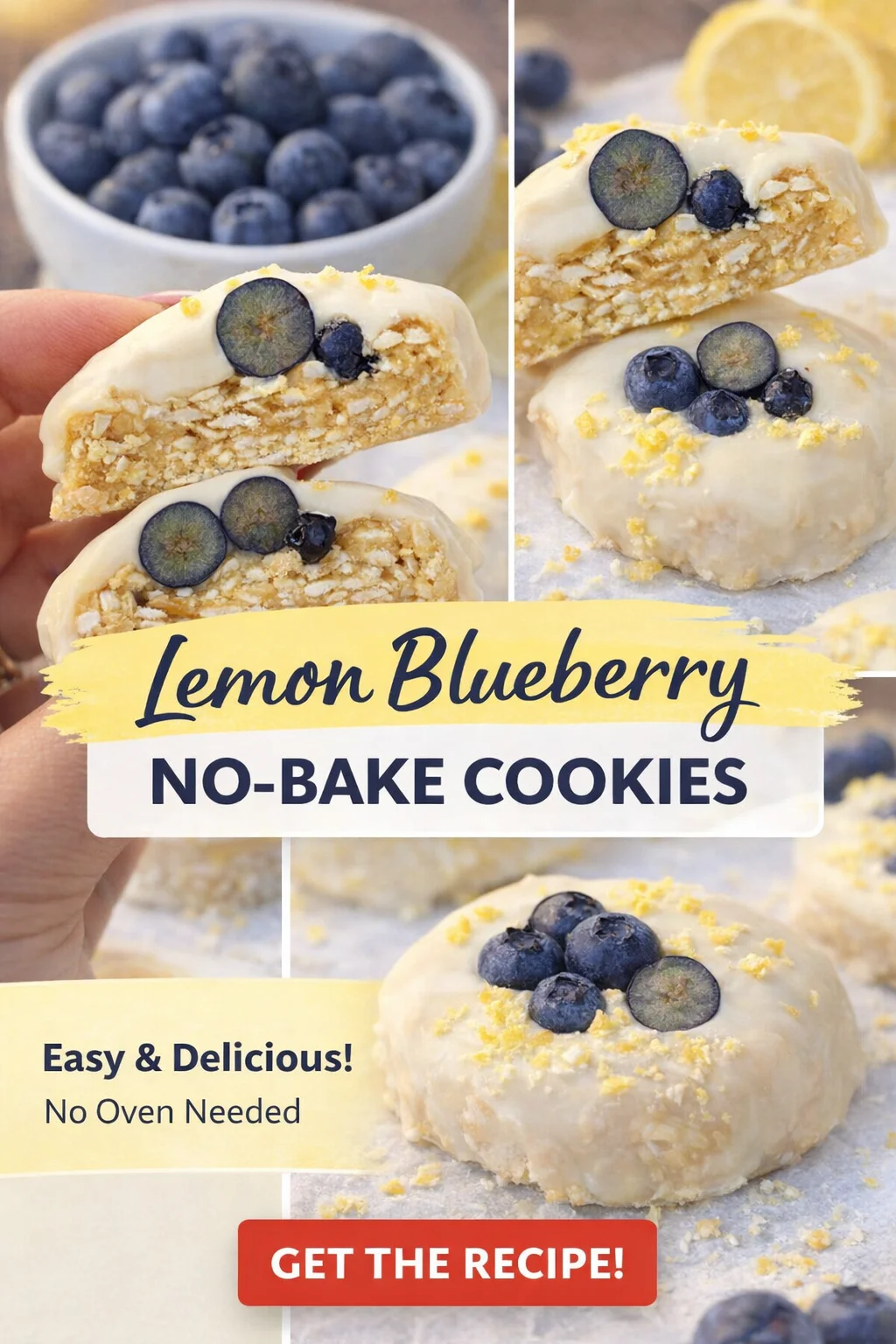 Delicious No-Bake Blueberry Lemon Protein Bars You&rsquo;ll Love!