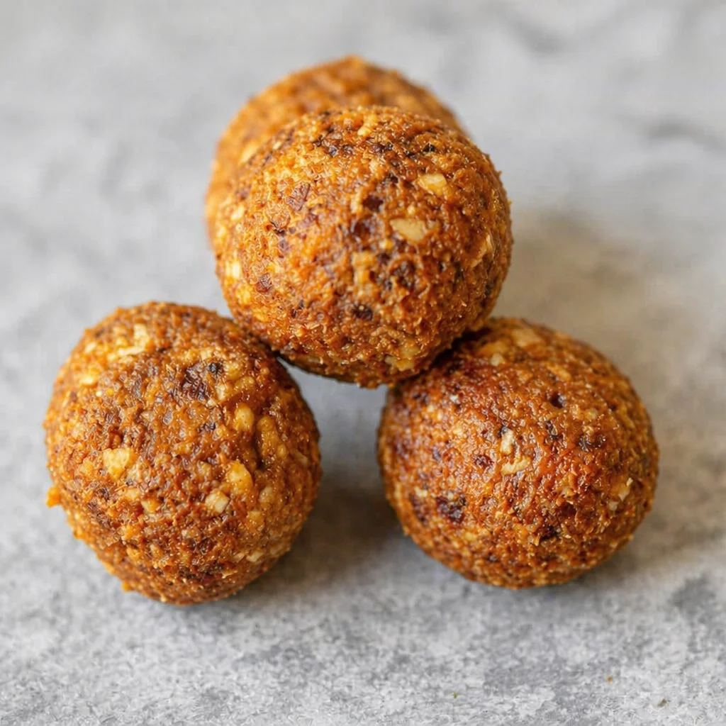No-Sugar Pumpkin Coconut Bites with pumpkin puree and shredded coconut for a healthy dessert.