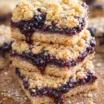 Delicious small-batch blackberry lemon oat bars with a zesty flavor