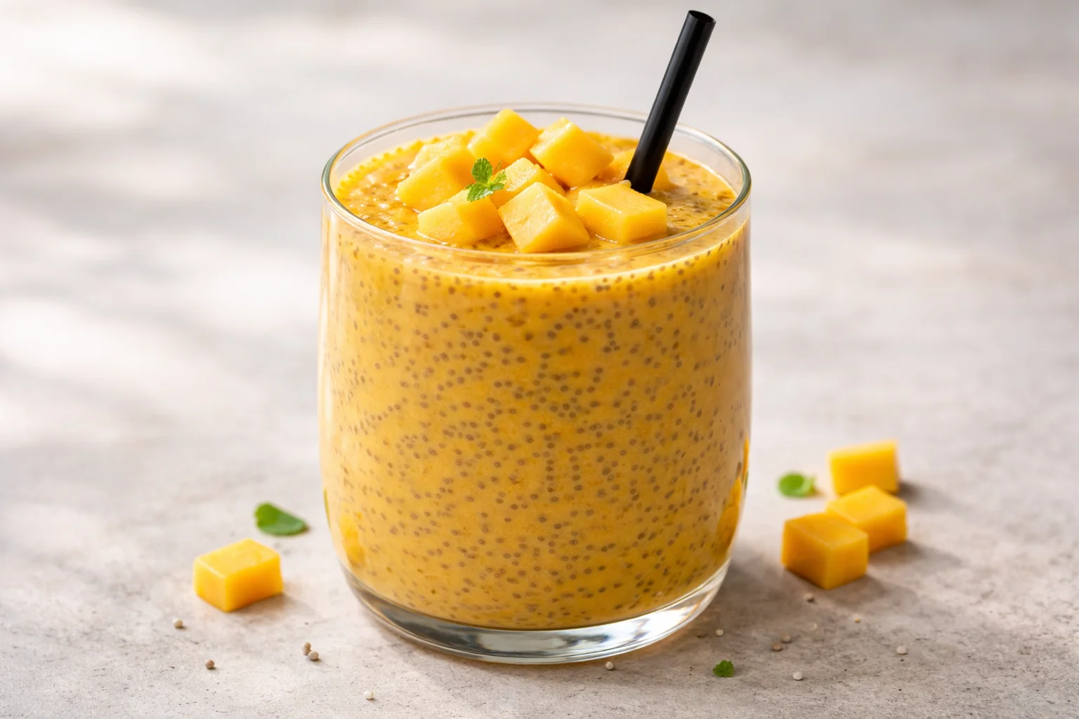 Delicious Small-Batch Mango Lime Chia Pudding to Savor