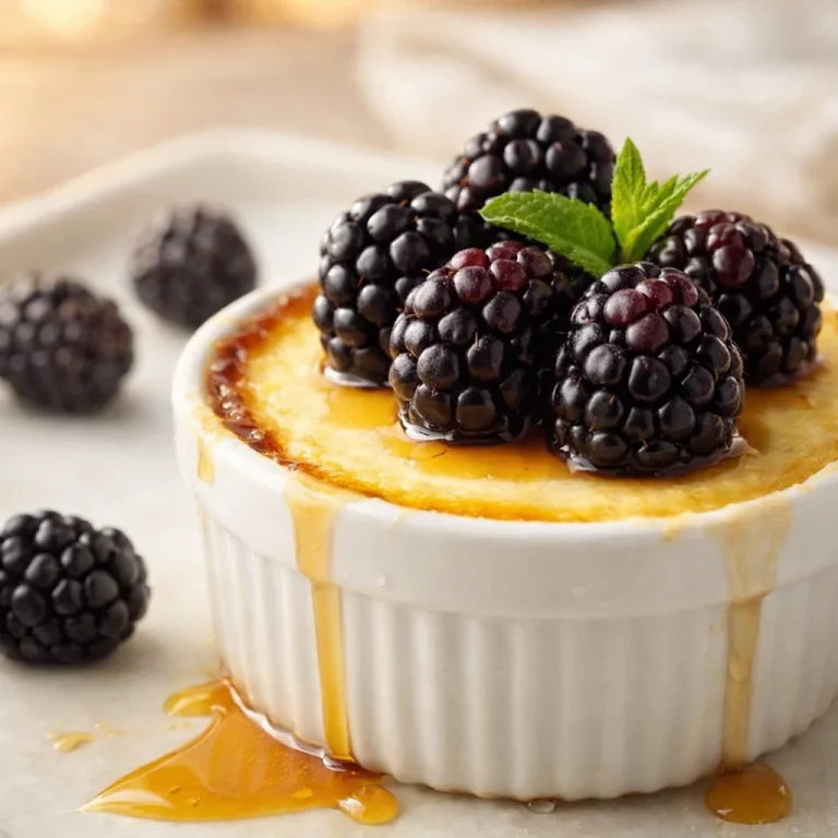 Mini Blackberry Yogurt Icebox Dessert topped with blackberry puree and fresh berries.