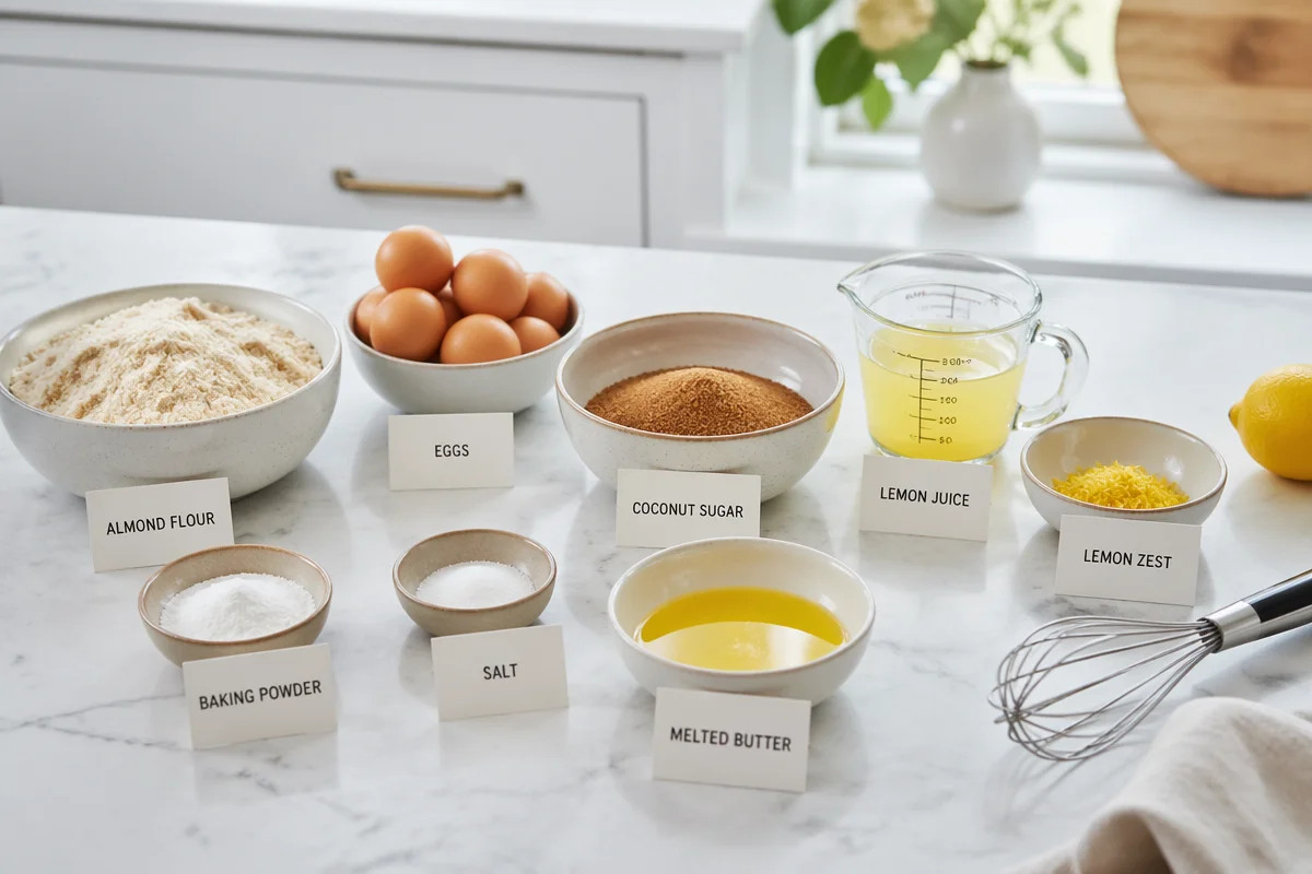 Deliciously Easy Gluten-Free Lemon Almond Skillet Cake