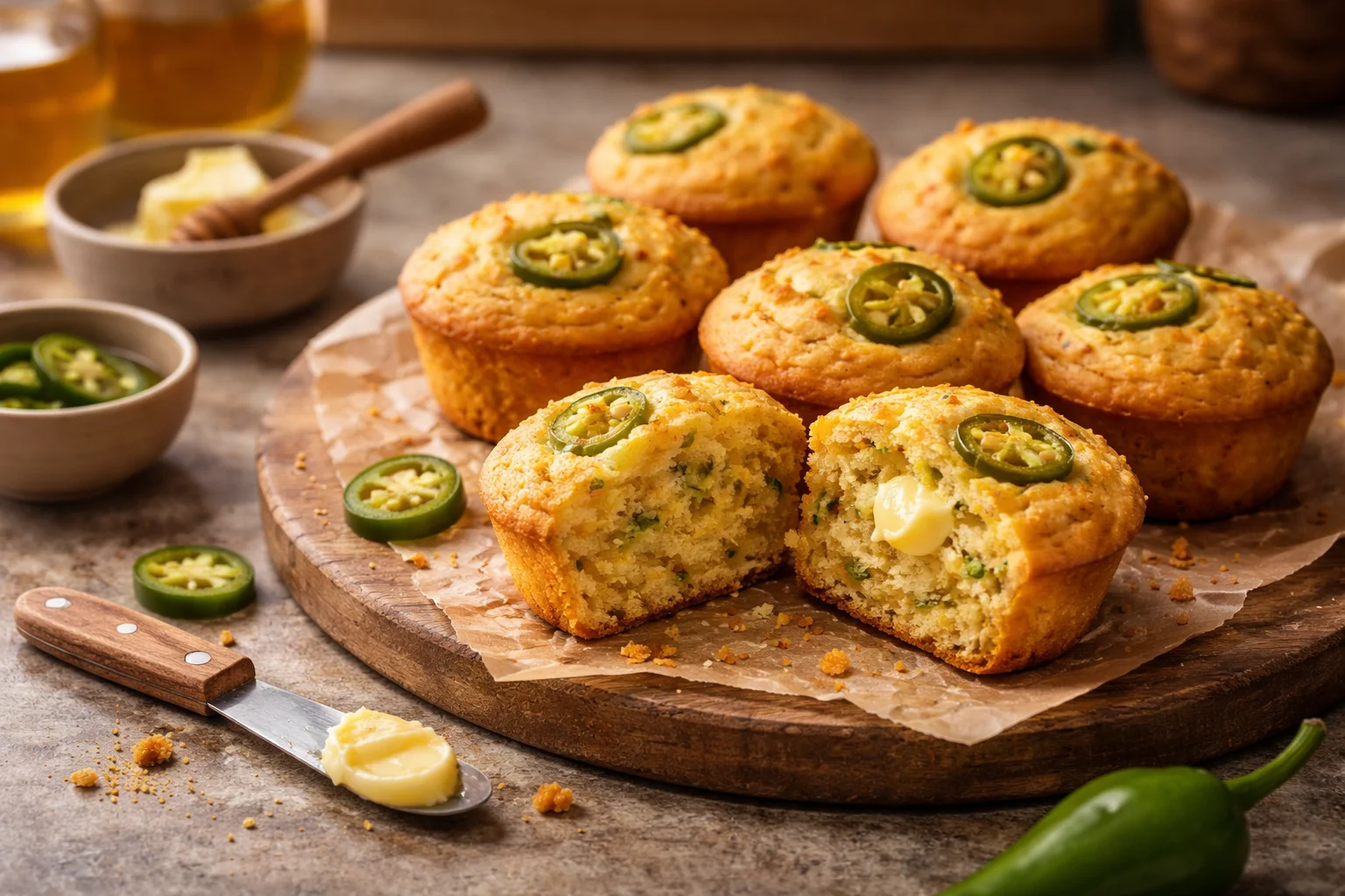 Get Cozy with Small-Batch Hot Honey Cornbread Muffins