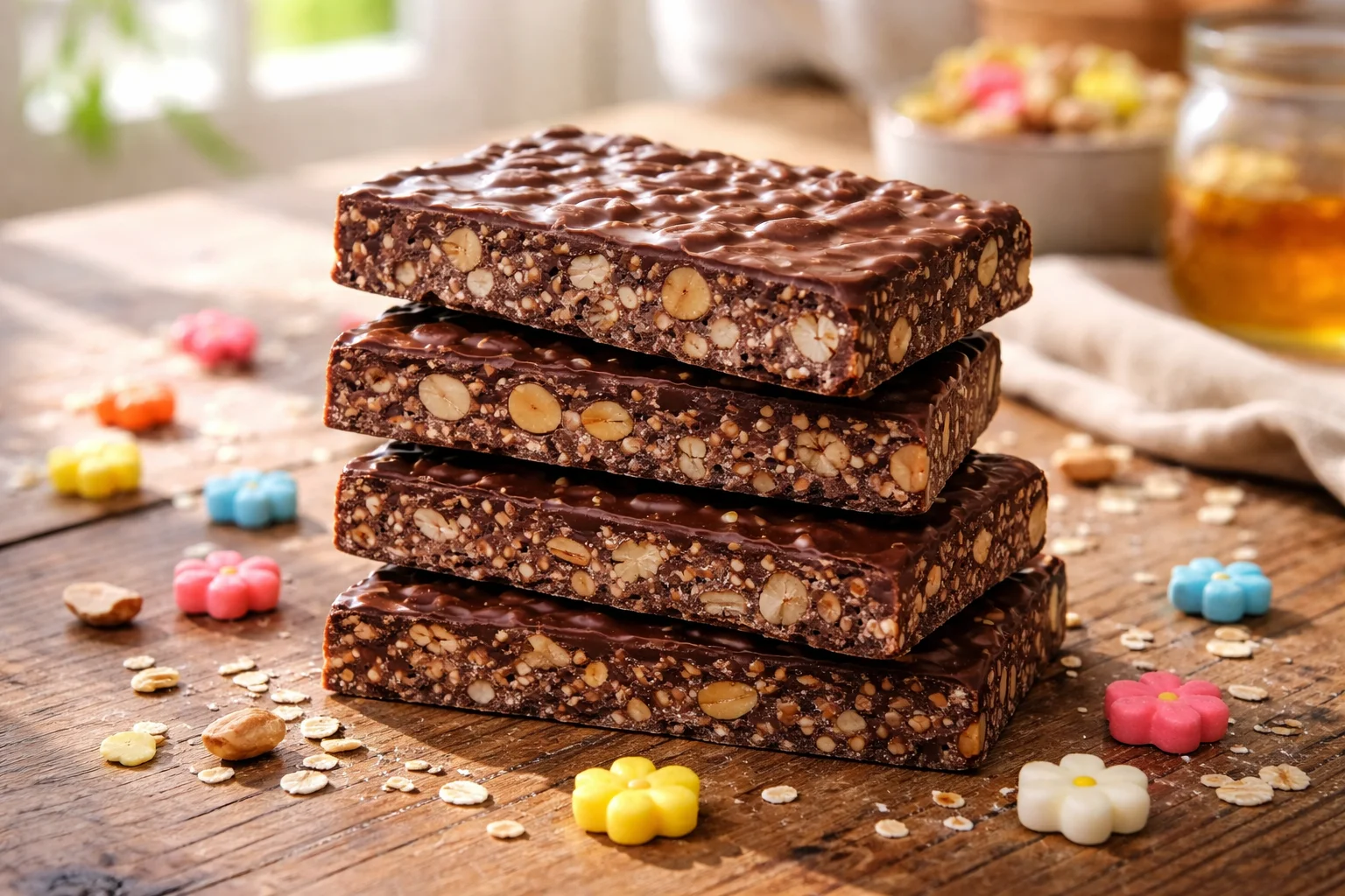 Irresistible No-Bake Tahini Chocolate Slice - Sweet & Nutty Bliss