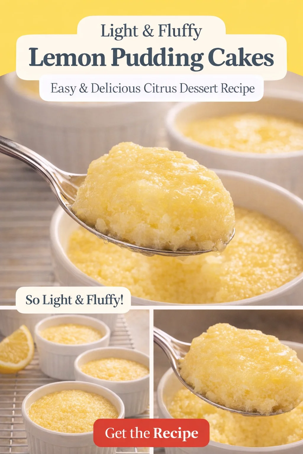 Lemon Pudding Cake for Two: A Dreamy, Simple Delight!