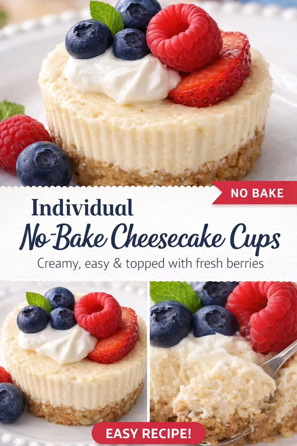 Tangy Lemon Coconut Protein Cheesecake Cups for a Healthy Treat