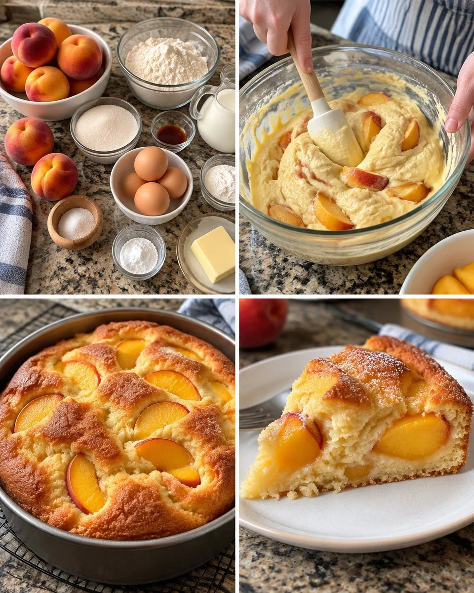 Delicious Swiss Grandma's Summer Cake recipe perfect for summer events